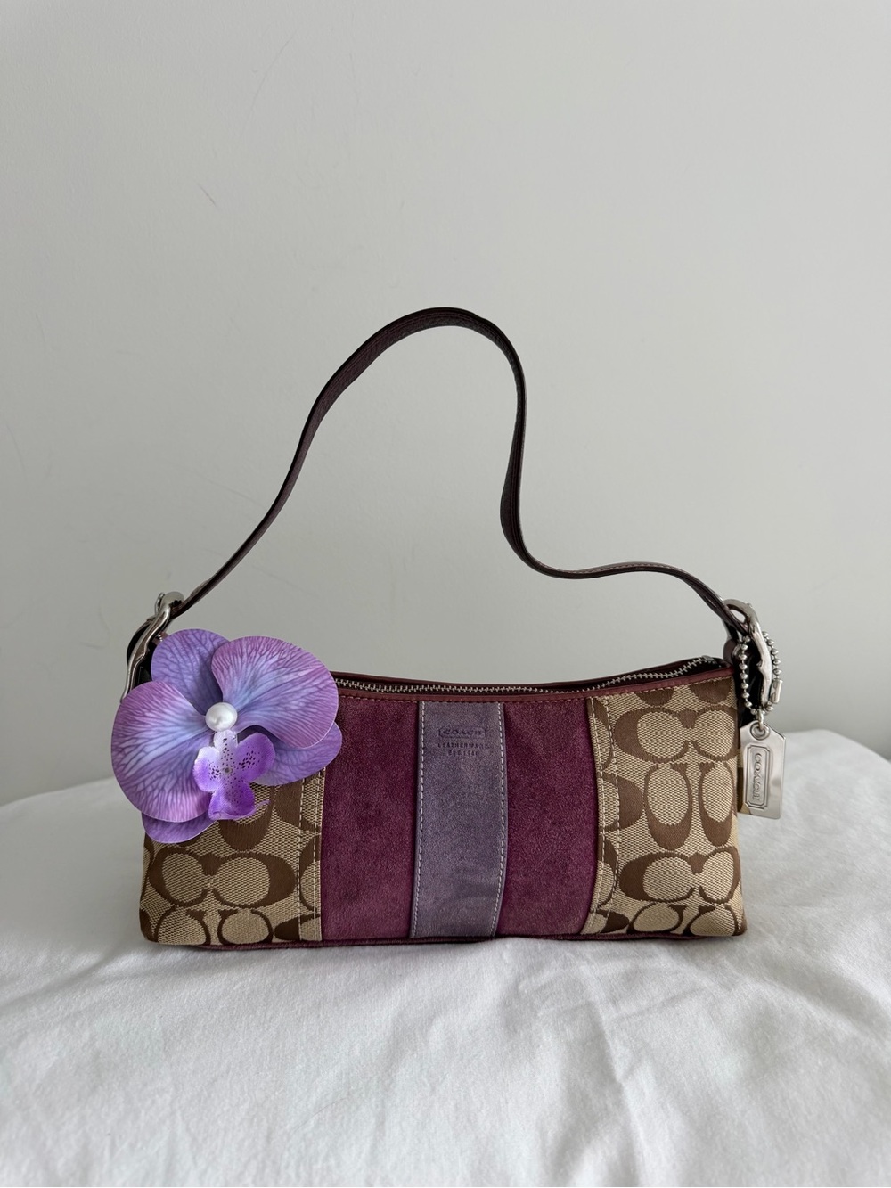 2005 Coach Demi Baguette Shoulder Bag